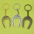 Zinc Alloy Horseshoe Keychain for Bag Charm Gift view 1