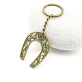 Zinc Alloy Horseshoe Keychain for Bag Charm Gift view 4