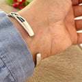 Retro Twisted Braided Vintage Bangle For Women Open Adjustable Daily Commuter Bracelet view 3
