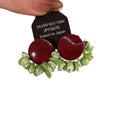 Vacation Style Acrylic Shell Geometric Round Stud Earrings With Silver Pins For Women view 5