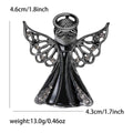 Alloy Enamel Angel Brooch Pin For Creative Clothing Accessories view 4