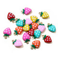 11x8mm Gold Zinc Alloy Charm Pendant for DIY Necklace Bracelet Jewelry Making view 5