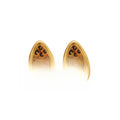 Leopard Print Leaf Geometric Alloy Stud Earrings, Minimalist European Style Jewelry view 5
