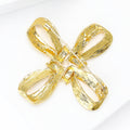 Alloy Enamel Vintage Bow Brooch Pin For Fashion Apparel view 4