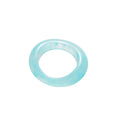 European Style Resin Marbled Oval Concave Bangle Minimalist Niche Design Fashion Bracelet view 5