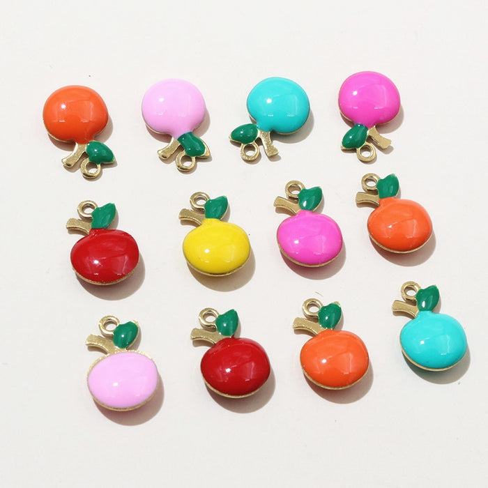11x8mm 0.4g Gold Zinc Alloy Charm Pendant for DIY Necklace Bracelet Jewelry Making