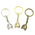 Metal Horseshoe Horse Keychain Bag Charm view 5
