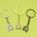 Metal Horseshoe Horse Keychain Bag Charm view 1