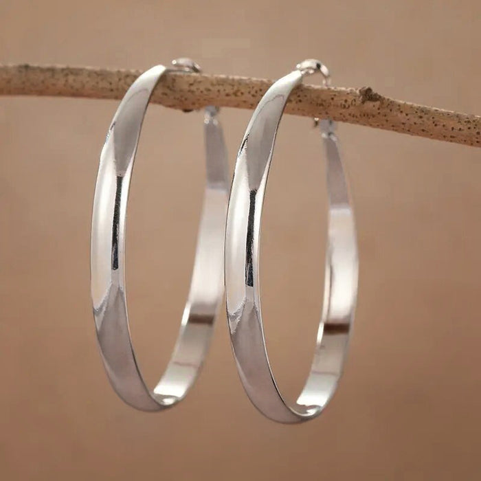 European And American Oversized Asian Style Earrings For Women, Bold Trendy Statement Jewelry