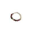 Gold Plated Copper Sparkling Zircon Round Heart Ring Light Luxury Geometric Fashion Jewelry view 5