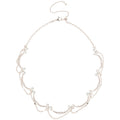Luxury Copper Zircon Butterfly Heart Pendant Necklace Elegant Sparkly Collarbone Choker view 5