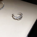 Light Luxury Copper Zircon Flower Heart Hollow Pendant Bangle Bracelet For Women view 4