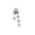 European American Rhinestone Flower Hollow Tassel Iron Brooch For Women Clothing Accessories view 5