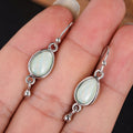 Direct Water Drop Metal Bead Dangle Earrings For Women, Elegant Daily Commuter Jewelry view 3