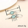 Direct Water Drop Metal Bead Dangle Earrings For Women, Elegant Daily Commuter Jewelry view 4