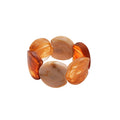 European American Style Acrylic Marbled Round Geometric Spliced Bangle Fashion Minimalist Jewelry view 5