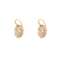 Elegant Light Luxury Oversized Square Crystal Rhinestone Alloy Hook Dangle Women's Fashion Earrings view 5