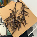 Ethnic Style Coconut Shell Triangle Layered Sweater Necklace For Women view 2
