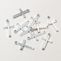 24x13mm Alloy Cross Pendant For DIY Jewelry Accessories, Necklace And Bracelet Charms view 2