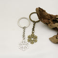 Metal Winter Snowflake Keychain Bag Charm Gift Decor view 4