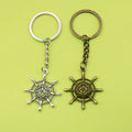 Zinc Alloy Minimalist Oar Keychain Bag Charm Gift view 1