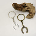 Metal Horseshoe Keychain For Bag Charm Key Ring Gift view 4