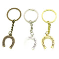 Metal Horseshoe Keychain For Bag Charm Key Ring Gift view 5