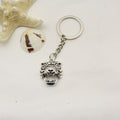 Zinc Alloy Minimalist Tiger Keychain Bag Charm Gift – Antique Copper view 6