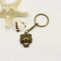 Zinc Alloy Minimalist Tiger Keychain Bag Charm Gift – Antique Copper view 5