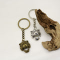 Zinc Alloy Minimalist Tiger Keychain Bag Charm Gift – Antique Copper view 4
