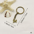 Metal Horse Keychain Bag Charm Gift view 2