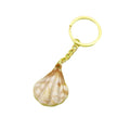 Acrylic Two Tone Shell Cloud Scallop Keychain For DIY Gift view 5