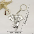 Zinc Alloy Elephant Keychain Key Ring Bag Charm Gift view 2