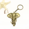 Zinc Alloy Elephant Keychain Key Ring Bag Charm Gift view 6