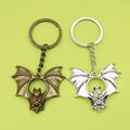 Metal Bat Keychain Bag Charm view 1