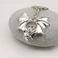 Metal Bat Keychain Bag Charm view 3