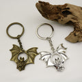 Metal Bat Keychain Bag Charm view 4