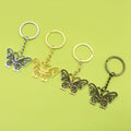 Metal Butterfly Keychain Bag Charm (1505) view 1