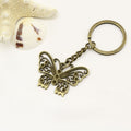 Metal Butterfly Keychain Bag Charm (1505) view 6
