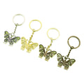 Metal Butterfly Keychain Bag Charm (1505) view 5