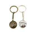 Metal Ancient Egyptian Eye Keychain Bag Charm view 5