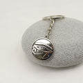 Metal Ancient Egyptian Eye Keychain Bag Charm view 3