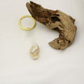 Metal Two Tone Scallop Shell Keychain DIY Bag Charm Gift view 4