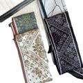Ethnic Floral Fabric Scarf Print Sweater Necklace Vintage Neck And Waist Chain For Women view 5