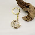 Acrylic Two Tone Shell Cloud Scallop Keychain DIY Gift view 4