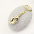 Acrylic Shell Cloud Scallop Keychain DIY Bag Charm (6630) view 3
