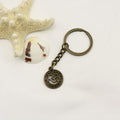Zinc Alloy OM Symbol Keychain Yoga Gift Bag Charm view 6