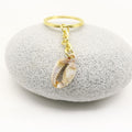 Acrylic Two Tone Shell Keychain Handmade Bag Charm Gift view 3