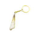 Acrylic Two Tone Cloud Scallop Shell Keychain For Bag Charm view 5