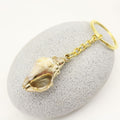 Acrylic Shell Cloud Scallop Keychain DIY Bag Charm view 3